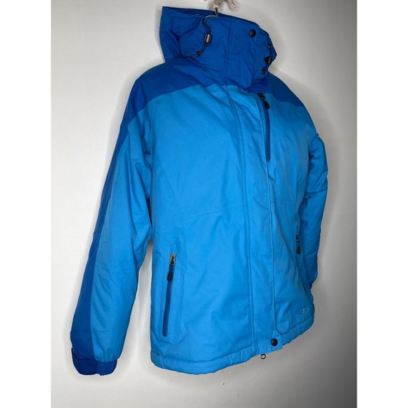 LL Bean Women's Rugged Ridge Parka in Blue Jay Crisp Lapis Size Small Petite - Picture 13 of 13